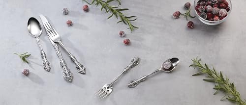 Michelangelo Fine Flatware Teaspoons (4 Count)