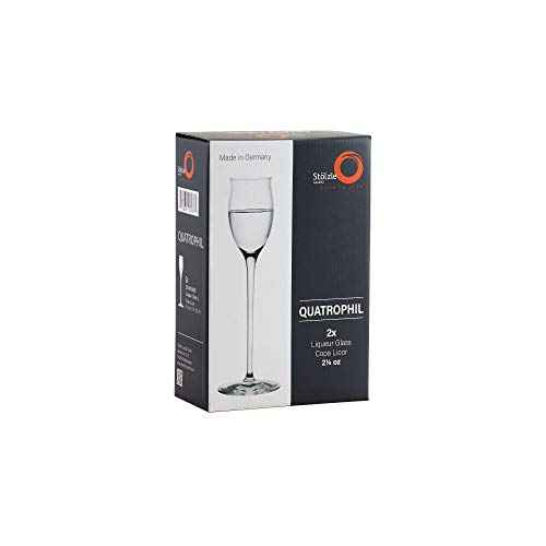 Liqueur Glasses Quatrophil Set of 2 (4 Count)