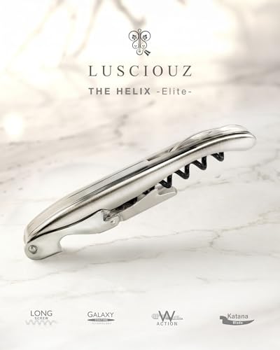 Zero Resistance THE HELIX Elite Corkscrew Silent Wine Bottle Opener Waiters Corkscrew Wine Key