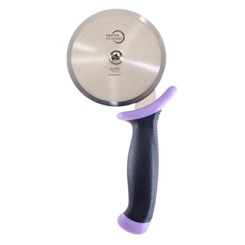 Millennia Pizza Cutter with Purple Handle