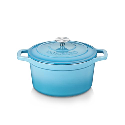 2.5 Qt Enameled Cast Iron Dutch Oven with Lid