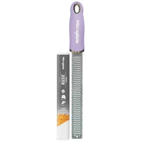 Premium Classic Zester Grater in Lavendar Bloom