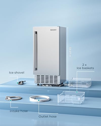 Under Counter Nugget Ice Maker Machine