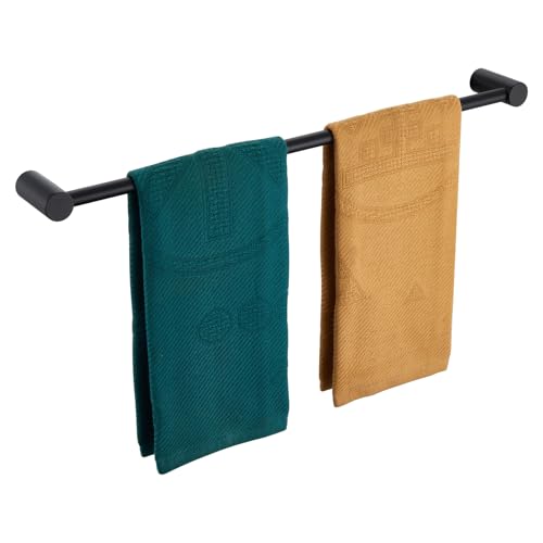 Towel Rack Black Bathroom Wall Mounted Towel Holder 20
