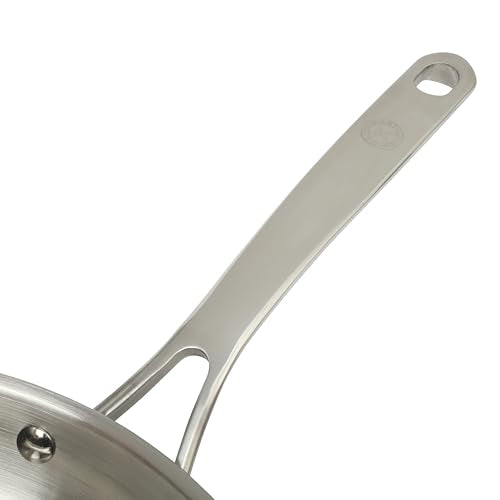 Castelle 10" Stainless Steel Frying Pan Non Toxic Fry Pan Skillet