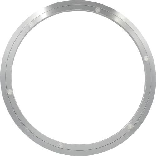 Lazy Susan 20 Inchs Aluminum Bearing Metal Rotating Turntable Bearings Swivel Plate Hardware for Dining
