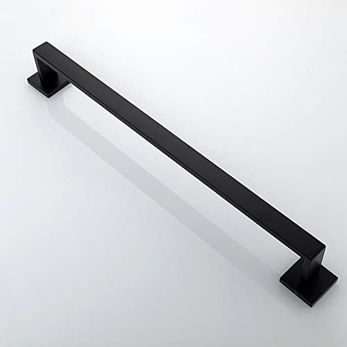 Black Single Towel Bar 23.6