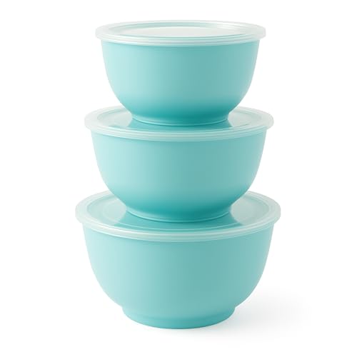 Melamine Mixing Bowl Set with Lids