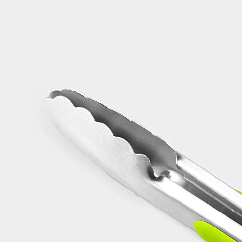Premium 304 Stainless Steel Tongs Set (2 Count)