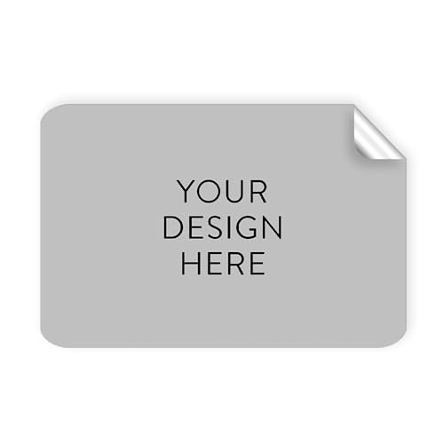 100 Custom Vinyl Stickers (100 Count)