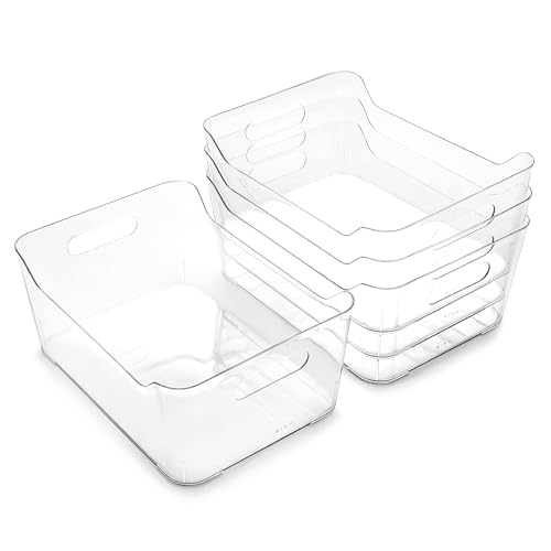 Plastic Organizer Bins (4 Count)