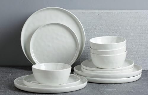 Mars Stoneware Dinnerware Set for 8