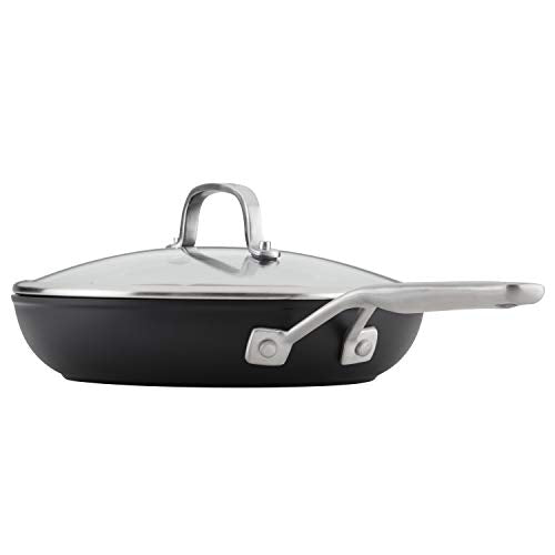 Hard Anodized Induction Frying Pan with Lid