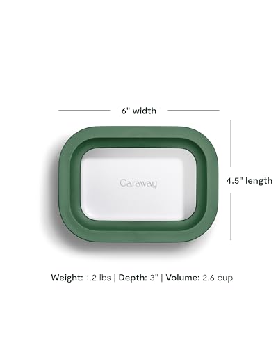 2 Piece Glass Food Storage Container Set (2 Count)