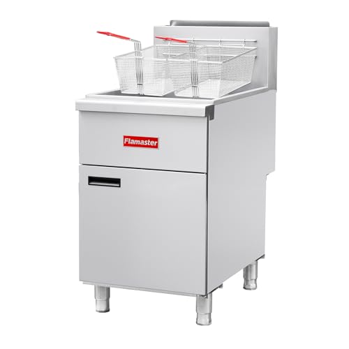 Commercial Open Pot Fryer with 2 Baskets