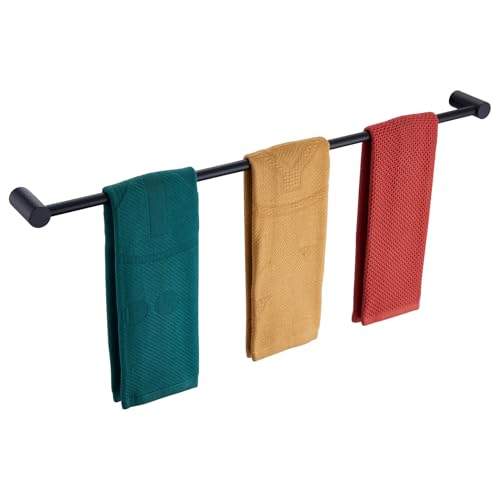Towel Holder Black for Bathroom and Lavatory 36