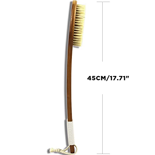 17.71Inch Natural Stiff Sisal Bristles Anti