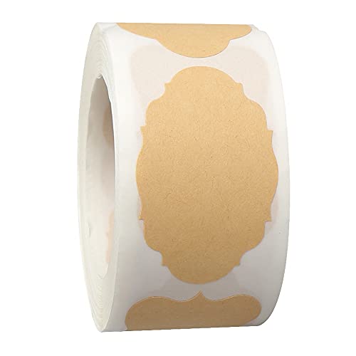 300 Pcs Self Adhesive Gift Tags Name Jar Labels Stickers (300 Count)