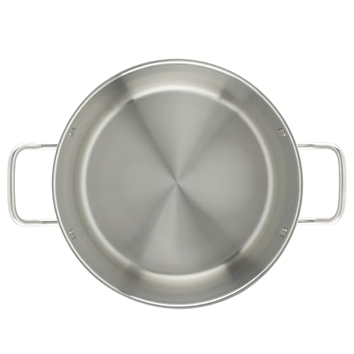 Silver 12 qt Stainless Steel Stock Pot with Cover