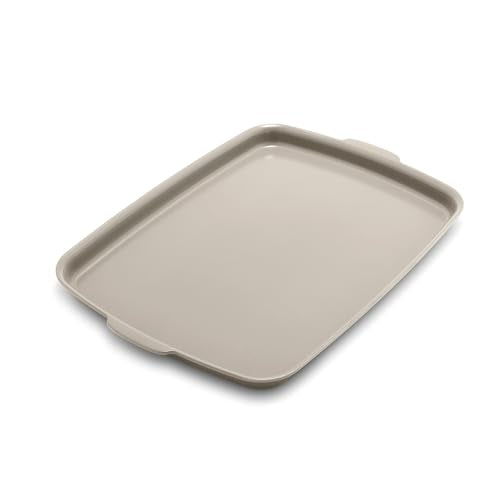 Premiere Ovenware Healthy Ceramic Nonstick 18" x 13" Half Rectangular Baking Pan