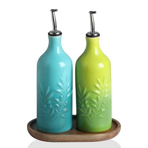 Sweejar Ceramic Olive Oil Dispenser Bottle