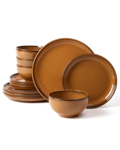 Stoneware Dinnerware Sets for 4