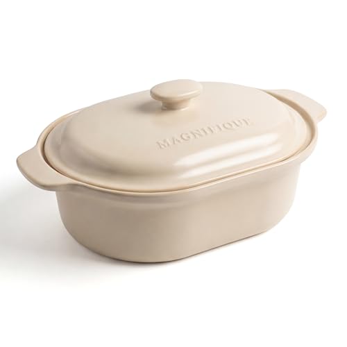 MAGNIFIQUE 6 Quart Programmable Casserole Slow Cooker