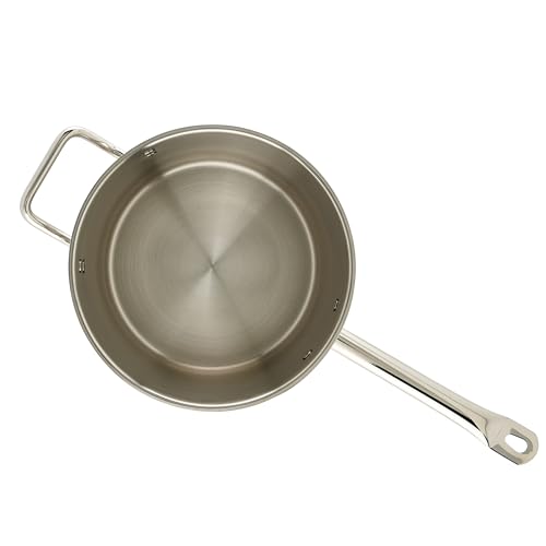 7 1 2 qt 7.5 qt Stainless Steel Sauce Pan with Cover