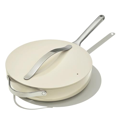 Non Stick Ceramic Sauté Pan with Lid