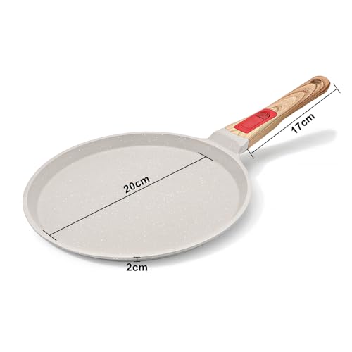 Non Stick Crepe Pan with Detachable Handle