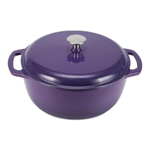 Enameled Cast Iron Dutch Oven Pot with Lid