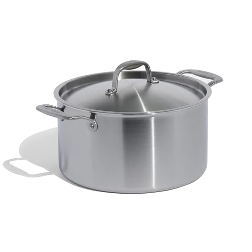 Cookware 8 Quart Stainless Steel Stock Pot With Lid