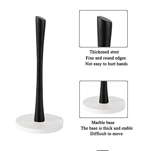 Black Paper Towel Holder Countertop