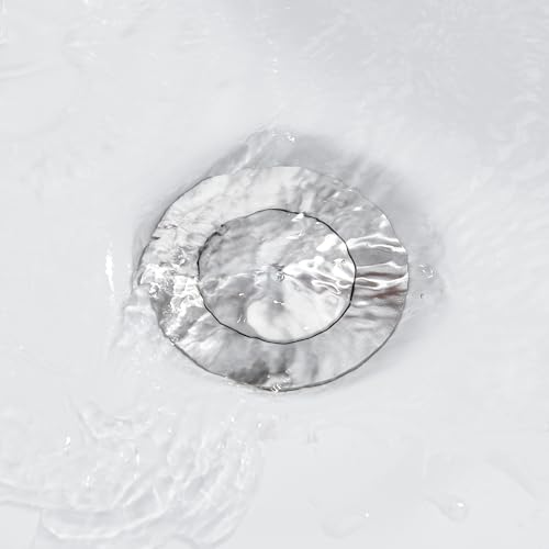 Pop up Sink Drain Stopper for Bathroom Vessel Vanity Sink Art Basin Brushed Nickel