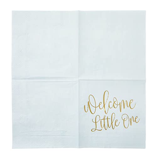 Pastel Blue Party Napkins (50 Count)