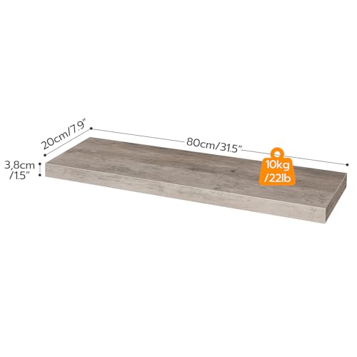 Floating Shelves for Wall (2 Count)