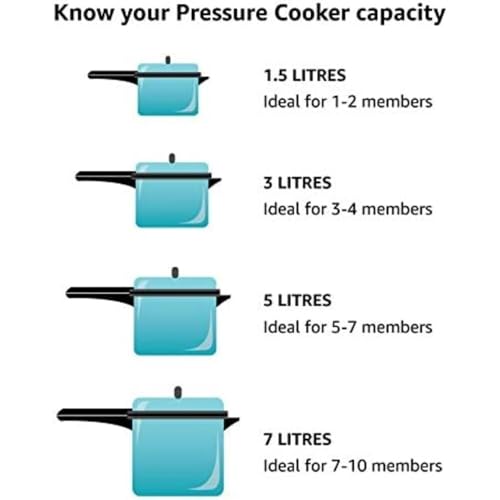 01241 4 Quart Aluminum Pressure Cooker