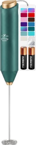 Powerful Milk Frother AA Batteries Included