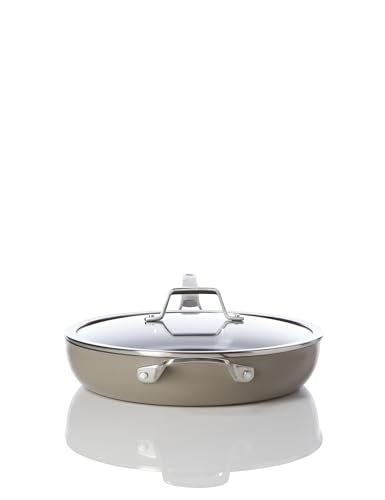 Premier Ceramic Nonstick 12" Frying Pan with Lid