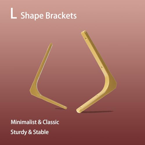 Long Wall Shelves (4 Count)