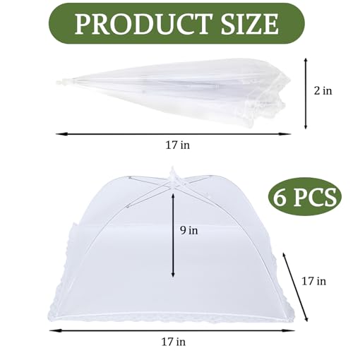 6 Pack Food Tents