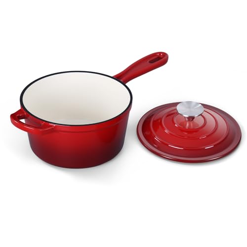 Enameled Cast Iron Sauce Pan