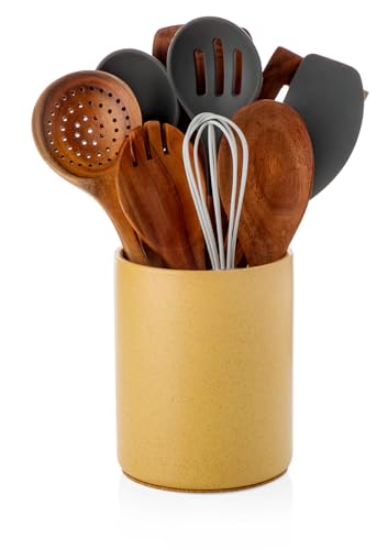 Ceramic Kitchen Utensil Holder for Countertop