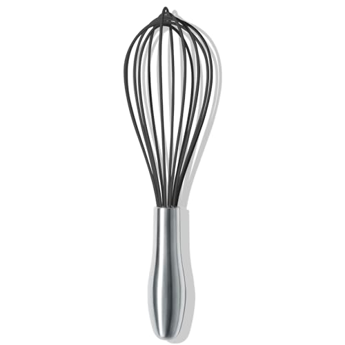 10 Inch Black Silicone Whisk