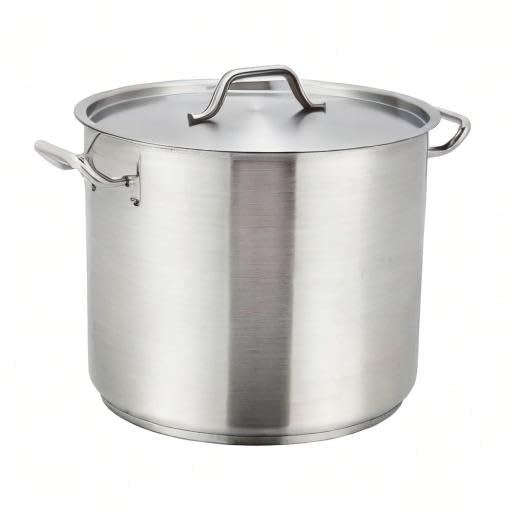 60 qt Stainless Steel Stock Pot with Cover