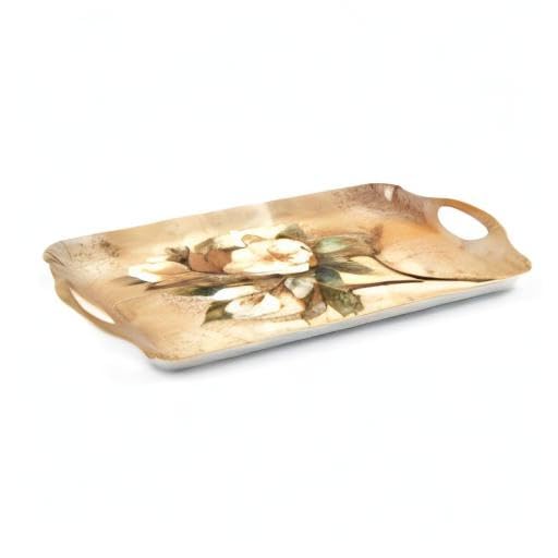 Sugar Magnolia Large Melamine Tray