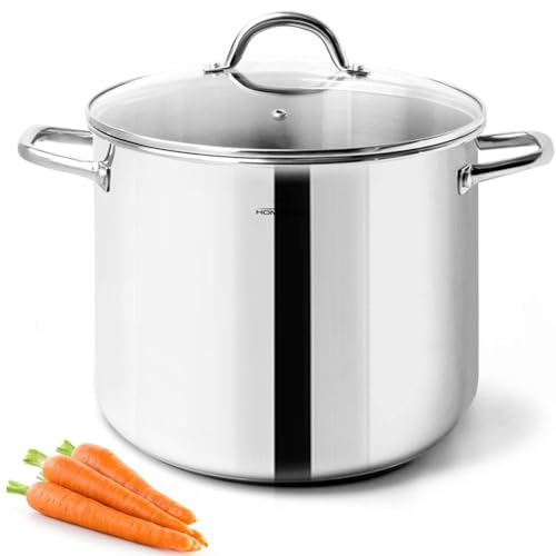 10 Quart Stock Pot With Glass Lid