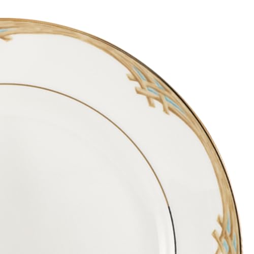 897297 British Colonial Bamboo Dinner Plates (4 Count)