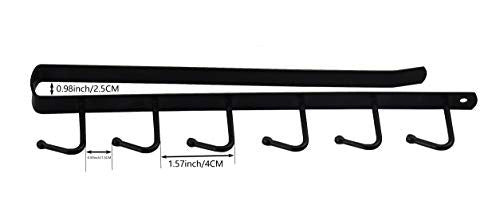 Mug Cups Cabinet Mug Hooks Kitchen Storage Hanging Hooks (2 Count)