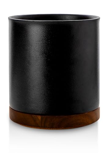 Ceramic Rotating Kitchen Utensil Holder for Countertop